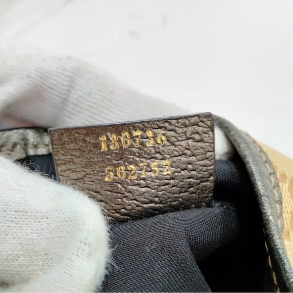 GUCCI Canvas Abbey Shoulder Bag - Picture 8 of 9